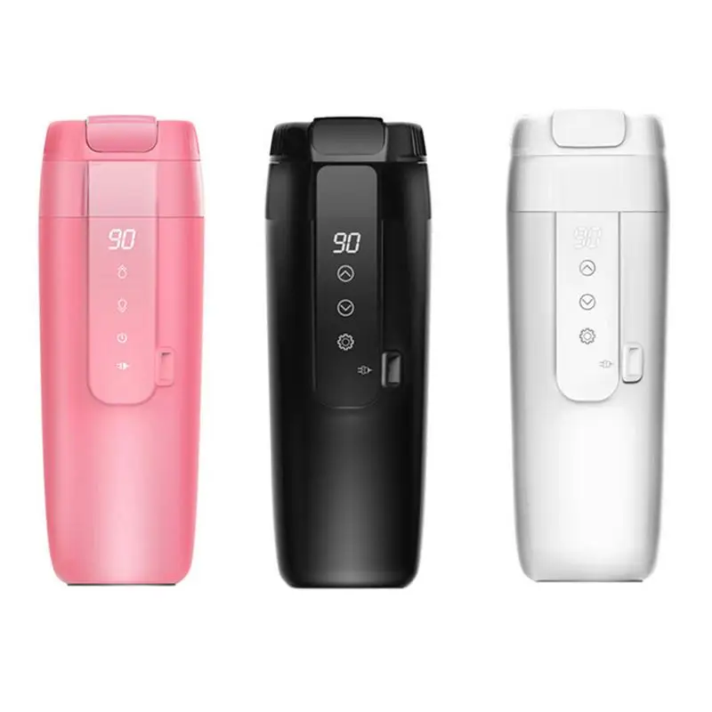 350ML Car Heating Cup Electric Kettle Mug Auto Heating Cup 12V Coffee Thermal Heater Cups Temperature Boiling Water Bottle
350ML Car Heating Cup Electric Kettle Mug Auto Heating Cup 12V Coffee Thermal Heater Cups Temperature Boiling Water Bottle
