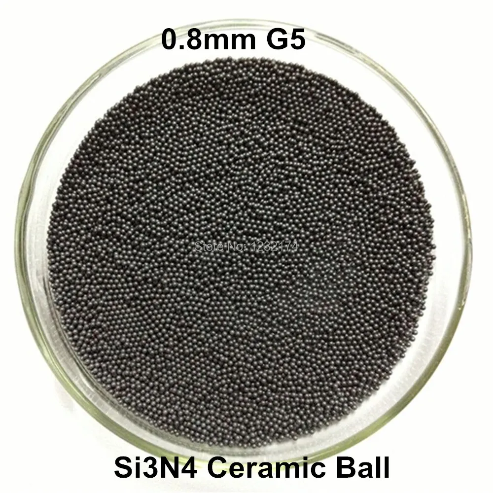 0.8mm Silicon Nitride Ceramic Ball G5 Si3N4 100PCS/Lot Used in Bearing,Pump, Valve ball, linear slider, etc.0.8mm ceramic ball
0.8mm Silicon Nitride Ceramic Ball G5 Si3N4 100PCS/Lot Used in Bearing,Pump, Valve ball, linear slider, etc.0.8mm ceramic ball