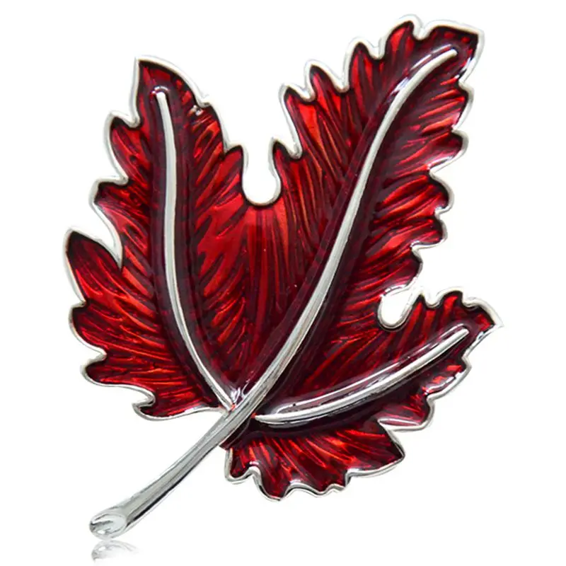Red Maple leaf Brooch for Women Plant Brooch Cute Enamel Pin Fashion Jewelry Clothes Accessories Brooches For Wedding
Red Maple leaf Brooch for Women Plant Brooch Cute Enamel Pin Fashion Jewelry Clothes Accessories Brooches For Wedding