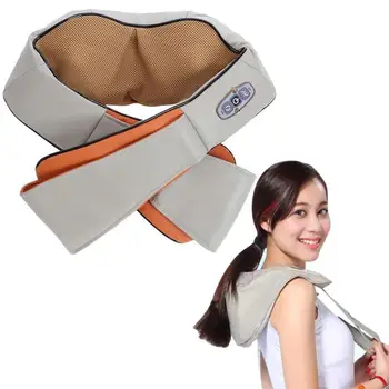 Electrical Shiatsu Massage Kneading Back Neck Shoulder Massager U Shape Body Infrared Kneading Massager For Home Car Use EUplug
Electrical Shiatsu Massage Kneading Back Neck Shoulder Massager U Shape Body Infrared Kneading Massager For Home Car Use EUplug