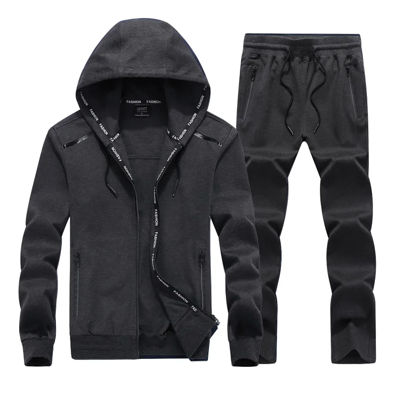 2019 NEW Fashion Spring Autumn Men Sporting Suit Set Hooded Jacket+Pant Sportswear 2 Piece Set Tracksuit For Men Clothes L-9XL
2019 NEW Fashion Spring Autumn Men Sporting Suit Set Hooded Jacket+Pant Sportswear 2 Piece Set Tracksuit For Men Clothes L-9XL