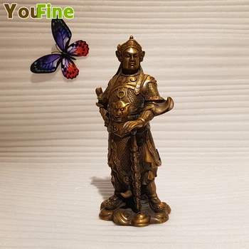 Chinese style bronze ancient figure sculpture Buddha sculpture Wu Caishen indoor home office place art decoration
Chinese style bronze ancient figure sculpture Buddha sculpture Wu Caishen indoor home office place art decoration