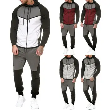 Men Gym Sport TrackSuit Hoodie Jacket Sweater Suit Set Trousers Pants Jogging US
Men Gym Sport TrackSuit Hoodie Jacket Sweater Suit Set Trousers Pants Jogging US