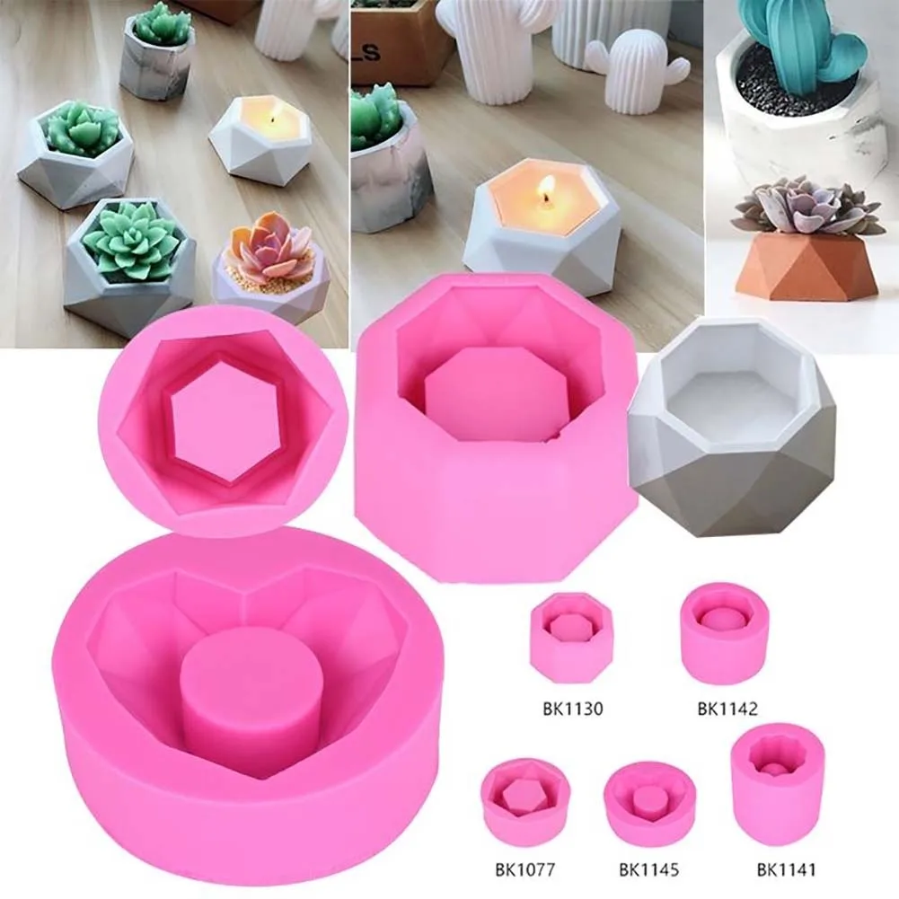 5 Types Art Flower Pot Silicone Mold DIY Garden Planter Mold Home Office Decor Flower Pots Accessories
5 Types Art Flower Pot Silicone Mold DIY Garden Planter Mold Home Office Decor Flower Pots Accessories