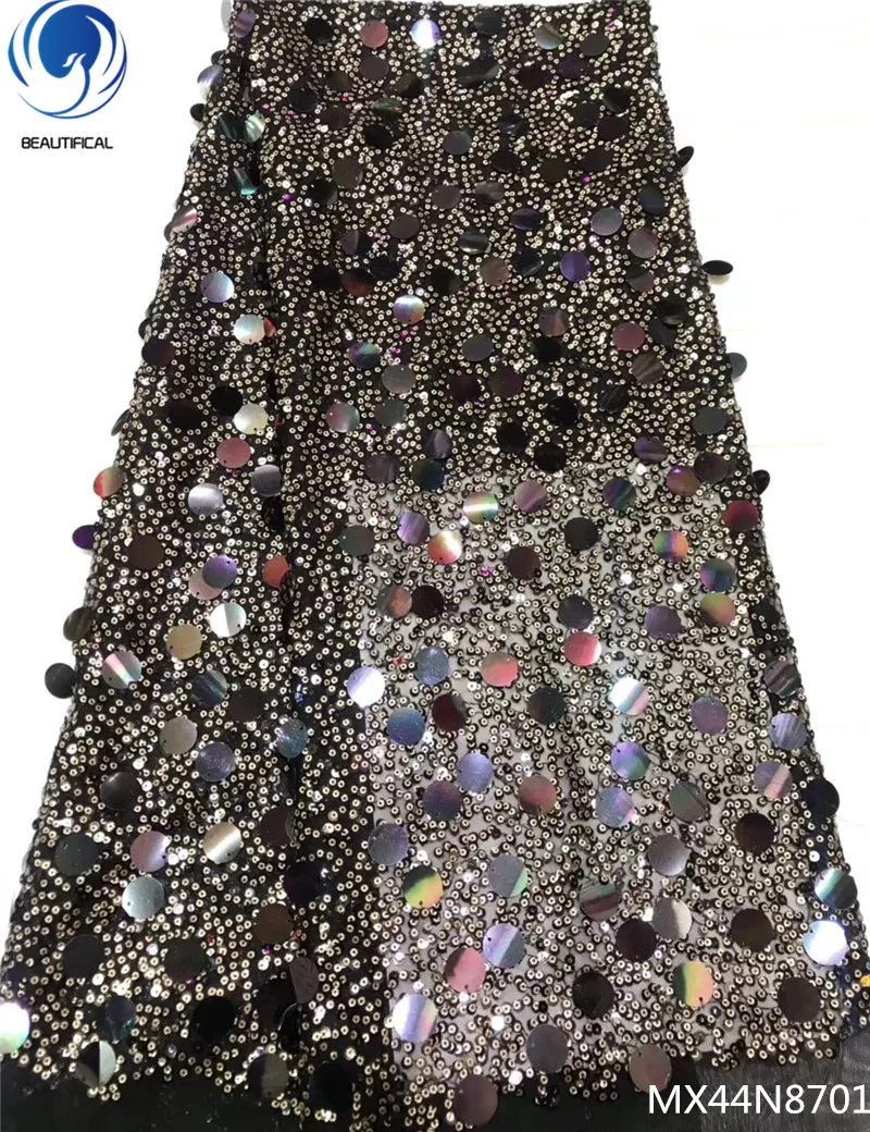 BEAUTIFICAL sequins net lace fabrics african french 2019 new design french fabric tulle net lace with sequins MX44N87
BEAUTIFICAL sequins net lace fabrics african french 2019 new design french fabric tulle net lace with sequins MX44N87