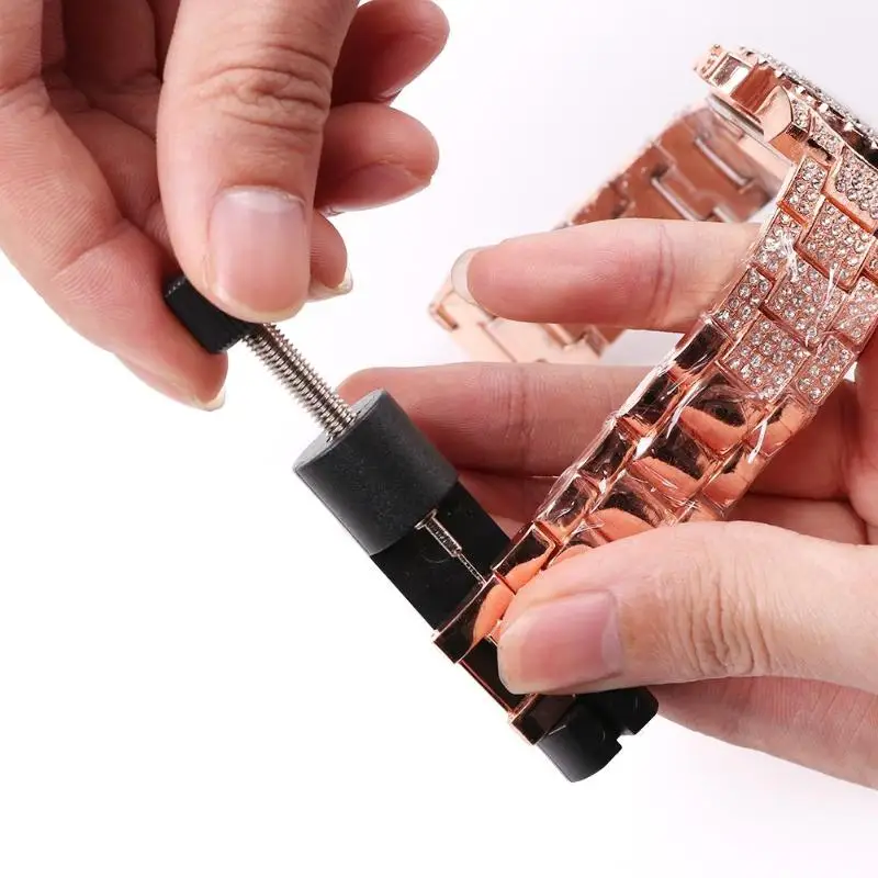 PVC Professional Watch Repair Dismantling Chain Tool Kit for Watches Band Strap Remover horloge gereedschap
PVC Professional Watch Repair Dismantling Chain Tool Kit for Watches Band Strap Remover horloge gereedschap
