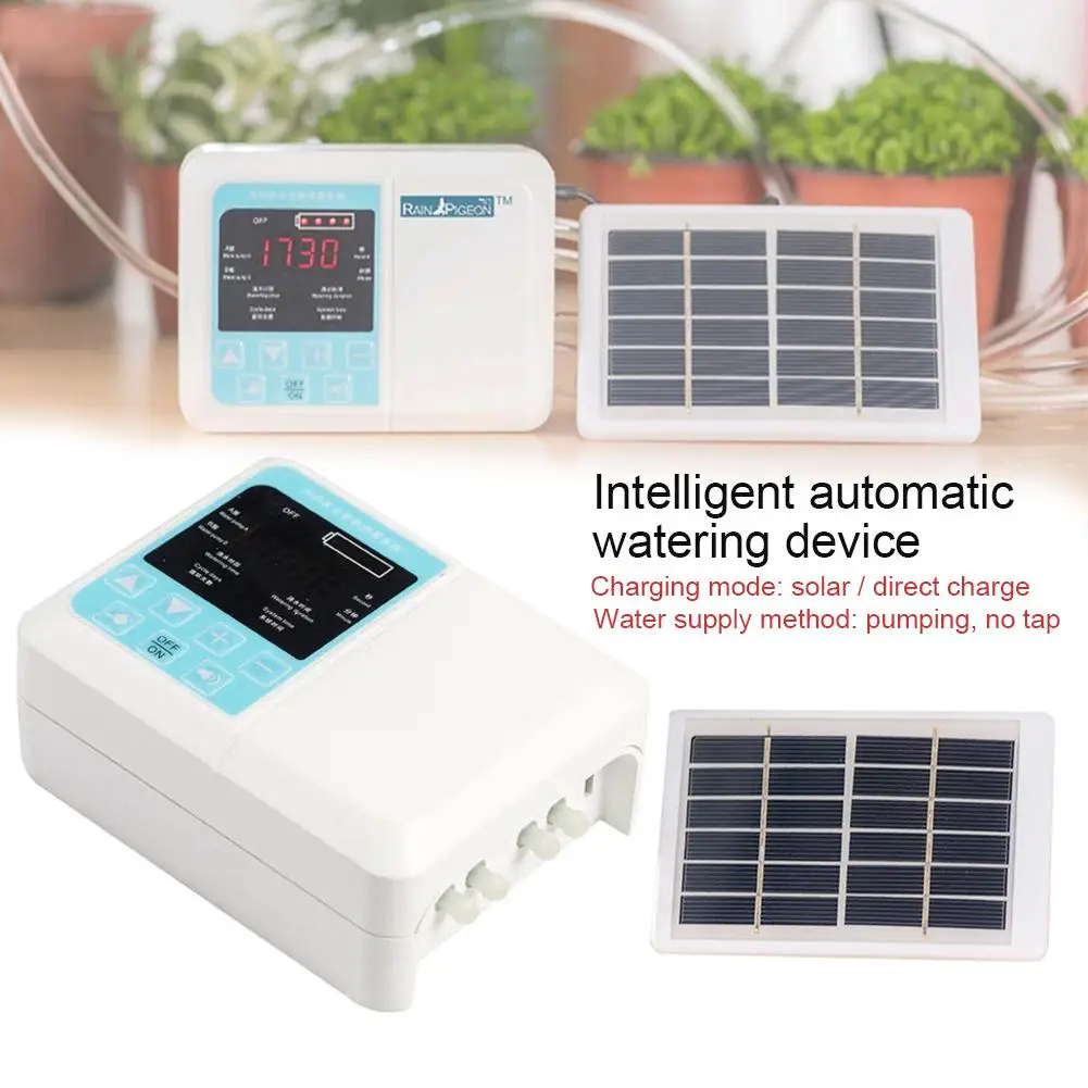Intelligent Timing Automatic Watering Potted Gardening Garden Tools Solar Drip Water Seepage Single Pump Model 2019 New
Intelligent Timing Automatic Watering Potted Gardening Garden Tools Solar Drip Water Seepage Single Pump Model 2019 New