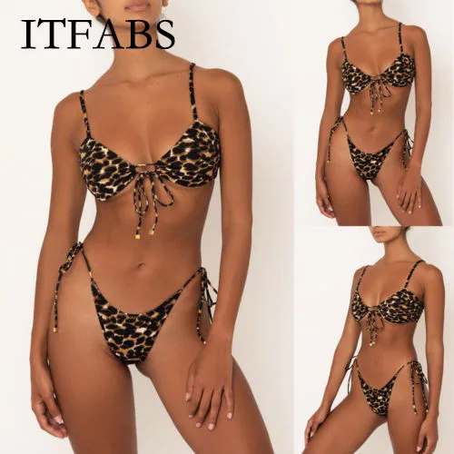ITFABS Women Sexy Leopard Bikini Set Push-Up Padded Swimwear Swimsuit Bathing Beachwear
ITFABS Women Sexy Leopard Bikini Set Push-Up Padded Swimwear Swimsuit Bathing Beachwear