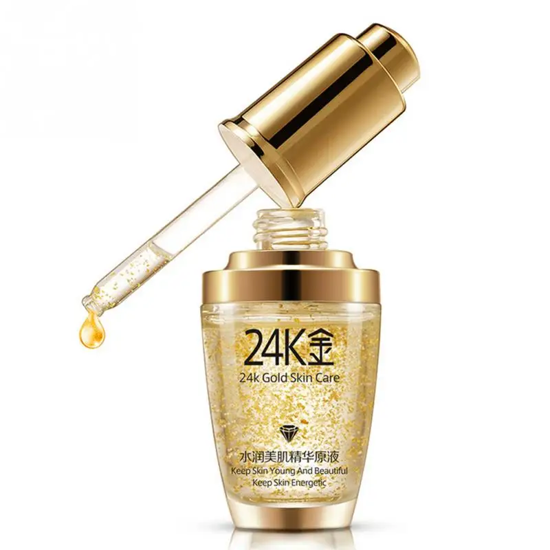 Beauty Products 24K Gold Essence Oil Anti Wrinkle Anti Aging Collagen Moisturize Hyaluronic Acid Liquid #1214
Beauty Products 24K Gold Essence Oil Anti Wrinkle Anti Aging Collagen Moisturize Hyaluronic Acid Liquid #1214