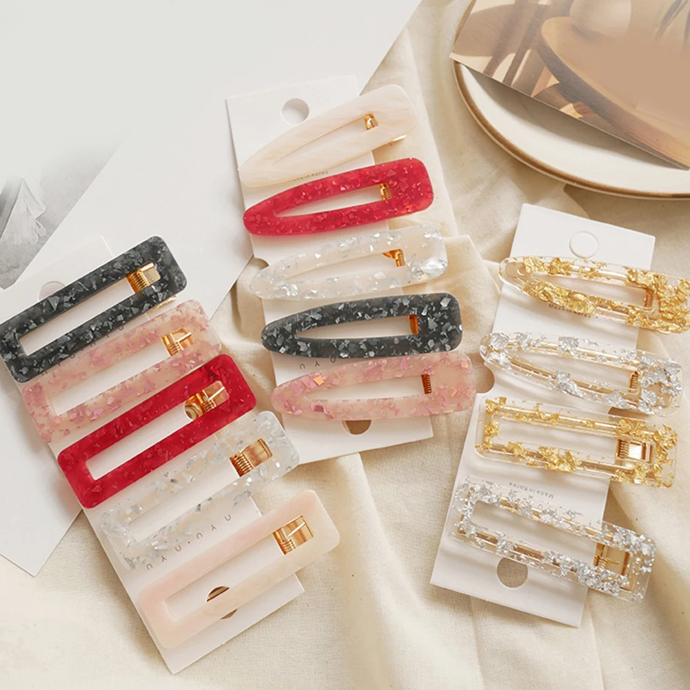 1PC New Women Girls Acrylic Hollow Waterdrop Rectangle Hair Clips Tin Foil Sequins Hairpins Barrettes Headbands Hair Accessories
1PC New Women Girls Acrylic Hollow Waterdrop Rectangle Hair Clips Tin Foil Sequins Hairpins Barrettes Headbands Hair Accessories
