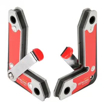 A pair Welding Magnet Magnetic Welding Clamp Fixer w/ Handle 30/60/90 Degree durable welding Magnet
A pair Welding Magnet Magnetic Welding Clamp Fixer w/ Handle 30/60/90 Degree durable welding Magnet