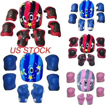 Boys Girls Kids Safety Helmet Hat & Knee & Elbow Pad Set For Cycling Skate Bike Hot 5-15T
Boys Girls Kids Safety Helmet Hat & Knee & Elbow Pad Set For Cycling Skate Bike Hot 5-15T