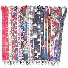 Sesam Straße Sailor Mond Scooby Doo Hund Zeda Pikachu Mimikyu Eevee Hatsune Miku Lanyard Schlüssel ID Handy Neck Strap spielzeug PCXB(China)