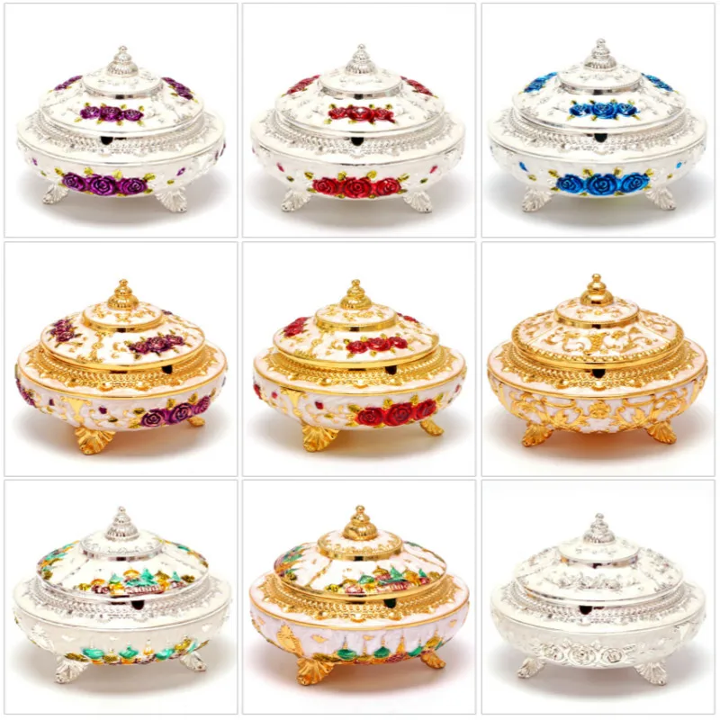 Continental creative ashtray with cover personality trends multi-functional office censer type household ashtray
Continental creative ashtray with cover personality trends multi-functional office censer type household ashtray