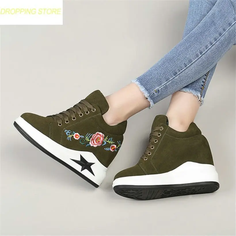 Fashion Sneakers Women Cow Leather Weedge Platform Pumps Shoes Lace Up High Heel Ankle Boots Evening Oxfords Shoes
Fashion Sneakers Women Cow Leather Weedge Platform Pumps Shoes Lace Up High Heel Ankle Boots Evening Oxfords Shoes