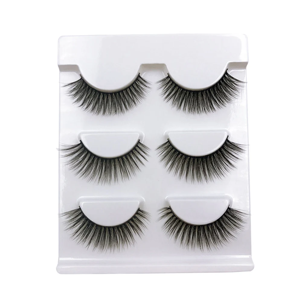 New 3 Pairs Natural False Eyelashes Fake Lashes Long Makeup 3D Mink Lashes Extension Eyelash Mink Eyelashes for Beauty Makeup
New 3 Pairs Natural False Eyelashes Fake Lashes Long Makeup 3D Mink Lashes Extension Eyelash Mink Eyelashes for Beauty Makeup