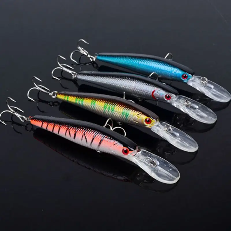 Hot sale Cheap Minnow fishing lure set 4pcs/lot Fish Artificial lures Plastic Hard Bait 12.6cm/13.9g Wobbler Free shipping
Hot sale Cheap Minnow fishing lure set 4pcs/lot Fish Artificial lures Plastic Hard Bait 12.6cm/13.9g Wobbler Free shipping
