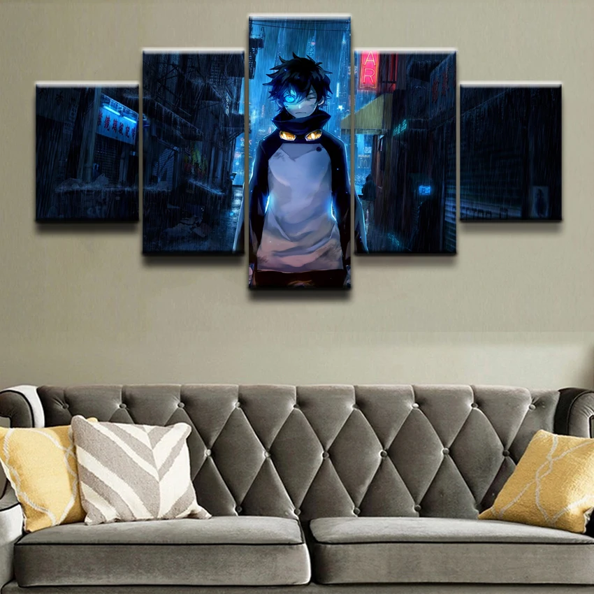 Wall Art Animation Posters Home Decorative Framework Canvas HD Print 5 Pieces Anime Blood Blockade Battlefront Pictures Painting
Wall Art Animation Posters Home Decorative Framework Canvas HD Print 5 Pieces Anime Blood Blockade Battlefront Pictures Painting