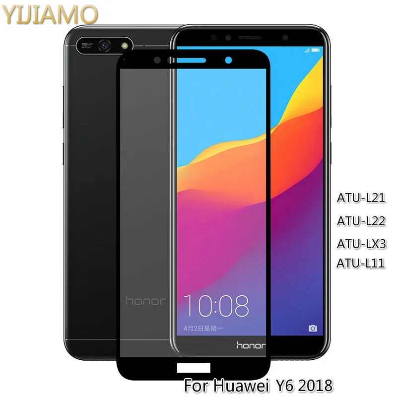 2Pcs 3D Arc Edge Tempered Glass For Huawei Y6 2018 Screen Protector For Huawei Y6 2018 Glass Full Cover Protective Film 5.7 inch
2Pcs 3D Arc Edge Tempered Glass For Huawei Y6 2018 Screen Protector For Huawei Y6 2018 Glass Full Cover Protective Film 5.7 inch