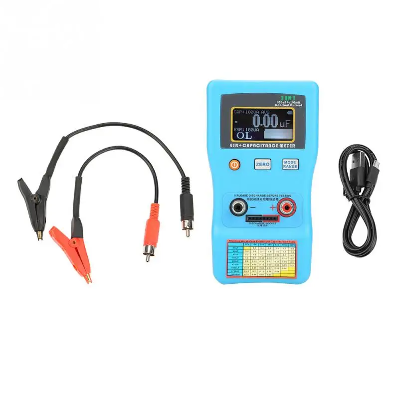 -100 High Accuracy Digital Display utomatic Range Electrolytic Capacitance Meter High quality
-100 High Accuracy Digital Display utomatic Range Electrolytic Capacitance Meter High quality