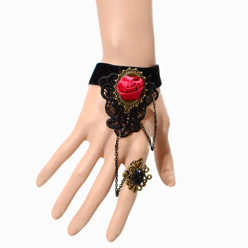 BR9123 2019 Fashion Vintage Red Rose Flower Cheap Lace Bracelet For Girls Free Shipping
BR9123 2019 Fashion Vintage Red Rose Flower Cheap Lace Bracelet For Girls Free Shipping