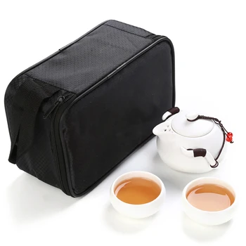 Portable Travel Tea set 1 Teapot 2 Teacups ,Beautiful and easy GongFu teapot kettle, Ceramic Portable Teaset,Coffee Cup White
Portable Travel Tea set 1 Teapot 2 Teacups ,Beautiful and easy GongFu teapot kettle, Ceramic Portable Teaset,Coffee Cup White