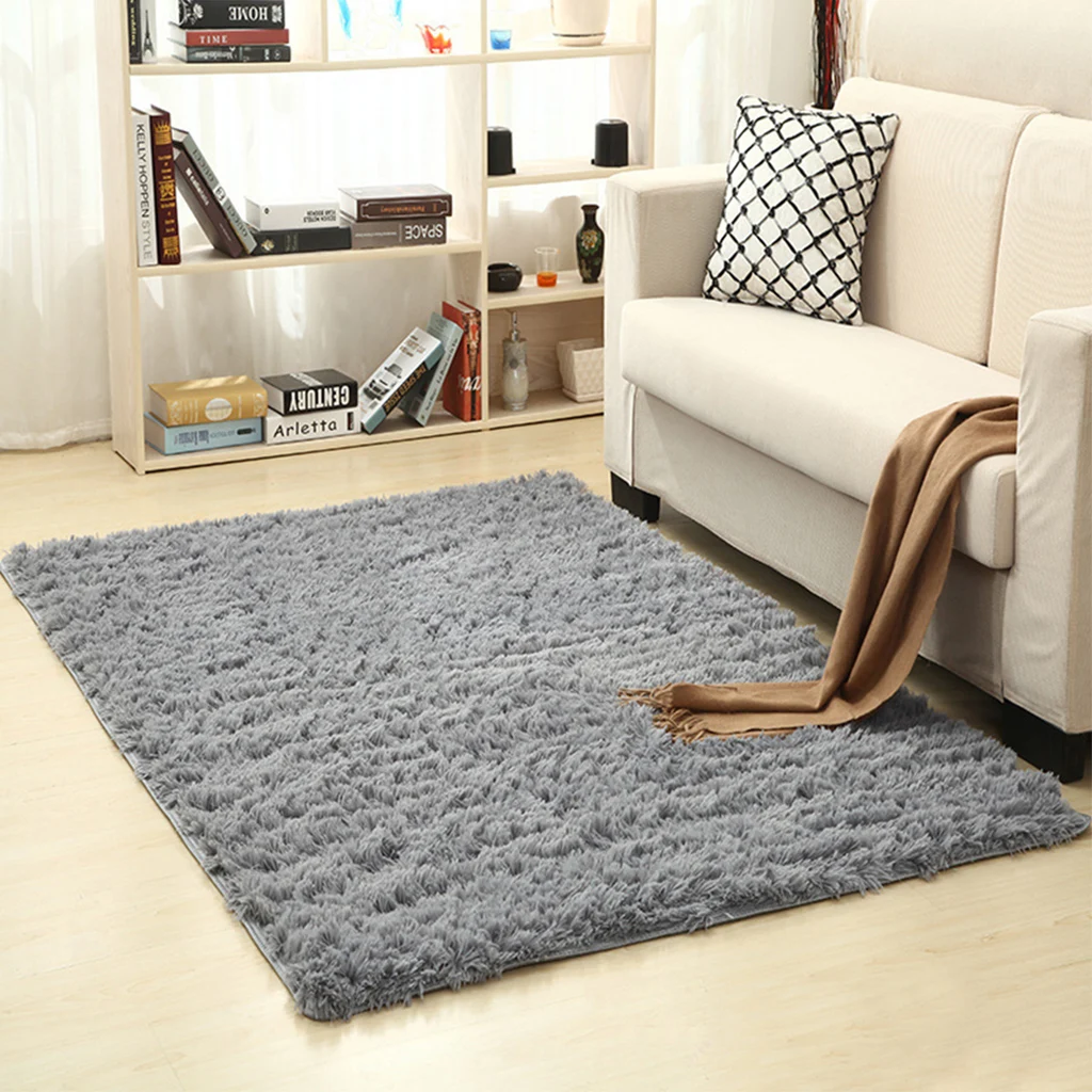 Living Room Bedroom Sofa Anti-Skid Square Rug Soft Fluffy Area Rug Shaggy Comfortable Modern High Pile Carpet Floor Mat
Living Room Bedroom Sofa Anti-Skid Square Rug Soft Fluffy Area Rug Shaggy Comfortable Modern High Pile Carpet Floor Mat