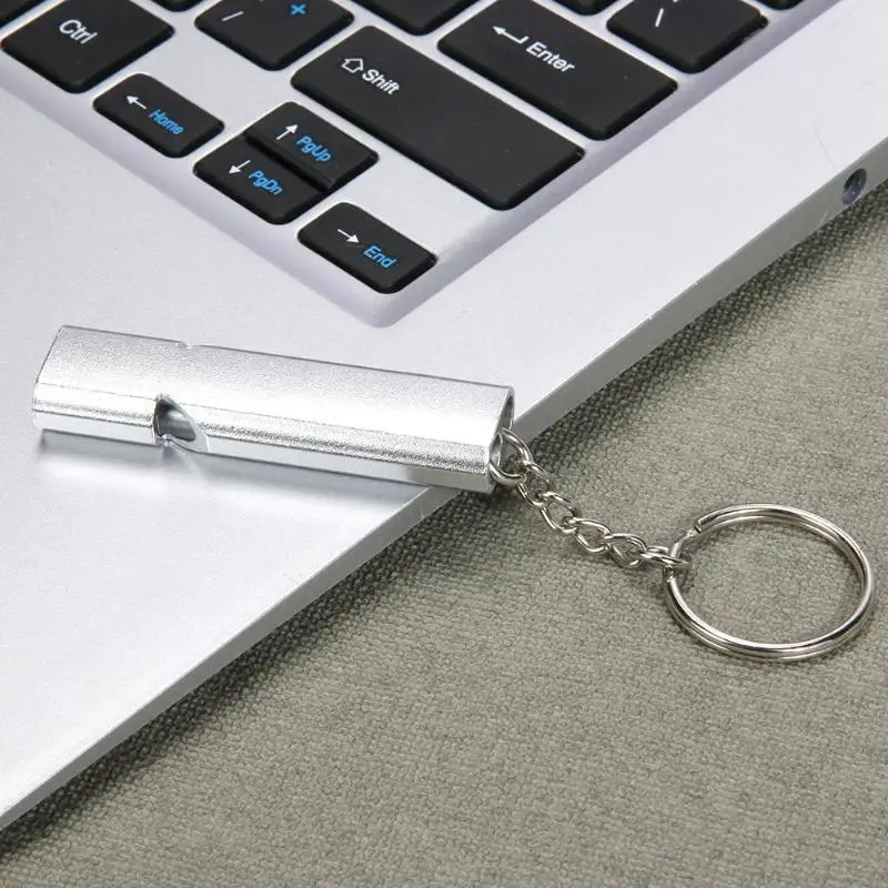 New Double-frequency Aluminum Alloy Molle Emergency Survival Whistle Keychain for Camping Hiking Outdoor Sport Accessories Tool
New Double-frequency Aluminum Alloy Molle Emergency Survival Whistle Keychain for Camping Hiking Outdoor Sport Accessories Tool