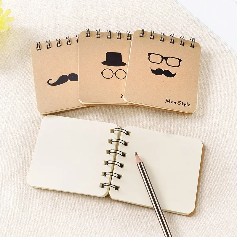 Portable 100 Sheets Kawaii Kraft Cover Mini Coil Book Sketchbook Bullet Journal Notebook Paper Weekly Planner Stationery 01719
Portable 100 Sheets Kawaii Kraft Cover Mini Coil Book Sketchbook Bullet Journal Notebook Paper Weekly Planner Stationery 01719