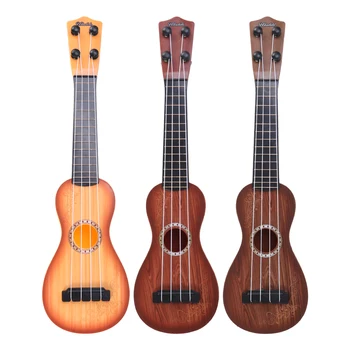 Cute Children Small Size Musical Instruments Imitated Ukulele Mini Guitar Playing Toy With Four Strings
Cute Children Small Size Musical Instruments Imitated Ukulele Mini Guitar Playing Toy With Four Strings