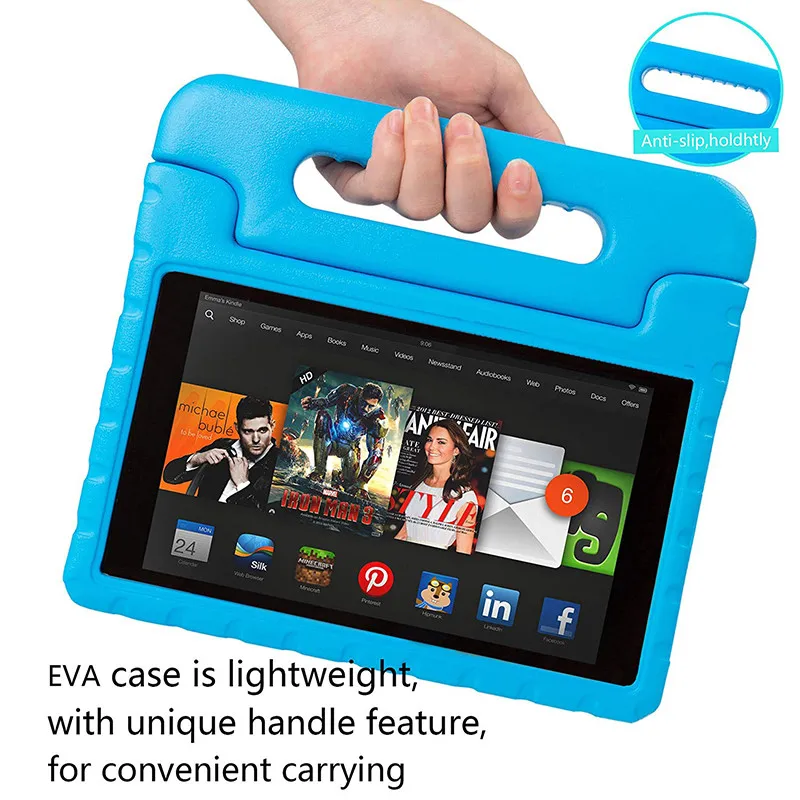 Luxury Silicone Case For Amazon Kindle Fire Hd 8 2017 2016 Case Cover Shockproof Children Kids Handle Stand Protective Cover
Luxury Silicone Case For Amazon Kindle Fire Hd 8 2017 2016 Case Cover Shockproof Children Kids Handle Stand Protective Cover