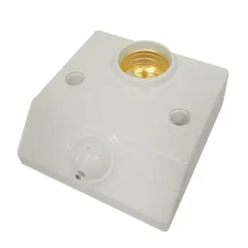None Lamp Base Socket 85-265V Radar Microwave Motion Detector LED Light Lamp Bulb Holder Motion Sensor Lamp Socket Switch
None Lamp Base Socket 85-265V Radar Microwave Motion Detector LED Light Lamp Bulb Holder Motion Sensor Lamp Socket Switch