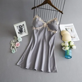 New Sexy Lingerie Women Silk Lace Padded Push-Up Robe Dress Babydoll Nightdress Nightgown Sleepwear
New Sexy Lingerie Women Silk Lace Padded Push-Up Robe Dress Babydoll Nightdress Nightgown Sleepwear