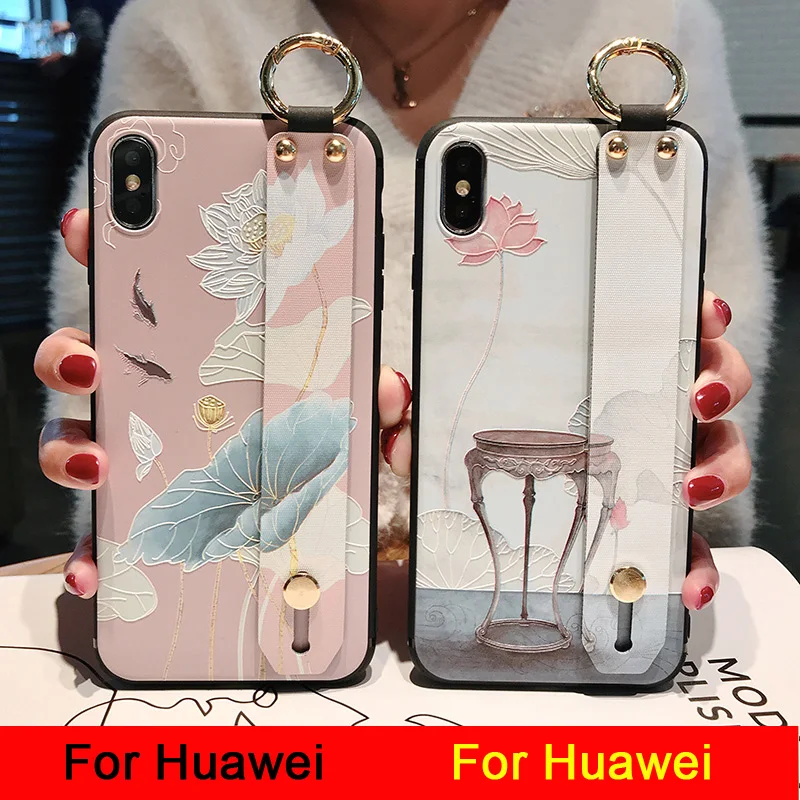 Fashion Flower Phone Case For Huawei Mate 20 Silicone Soft Wristband Back Cover p10 P20Lite P30Pro NOVA 4 3 2s Honor10 Case Capa
Fashion Flower Phone Case For Huawei Mate 20 Silicone Soft Wristband Back Cover p10 P20Lite P30Pro NOVA 4 3 2s Honor10 Case Capa