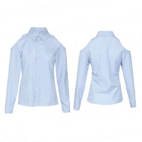 Women's Checkered Plaid Blouse Cold Shoulder Tops Long Sleeve Button Down Shirt Blouces
Women's Checkered Plaid Blouse Cold Shoulder Tops Long Sleeve Button Down Shirt Blouces