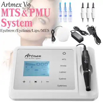 Newest Permanent Makeup Tattoo Machine Artmex V9 Eye Brow Lip Rotary Pen MTS PMU System With V9 Tattoo Needle
Newest Permanent Makeup Tattoo Machine Artmex V9 Eye Brow Lip Rotary Pen MTS PMU System With V9 Tattoo Needle