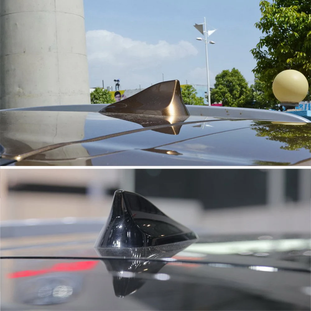 Universal Auto Radio AM/FM Shark Fin Roof Antenna Car Antennas Cover Cap Car Styling Accssories 4 colors
Universal Auto Radio AM/FM Shark Fin Roof Antenna Car Antennas Cover Cap Car Styling Accssories 4 colors