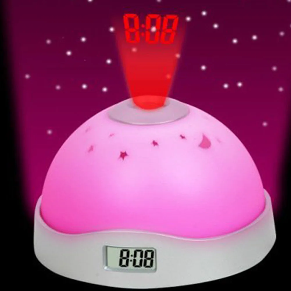 Night Light Kids Projection Colour Change Time LED Display Children Room Clock Alarm Mini
Night Light Kids Projection Colour Change Time LED Display Children Room Clock Alarm Mini