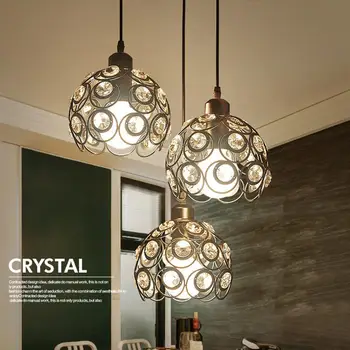 Modern Suspension Lights LED Hanging Lamp Crystal Lamp For Restaurant Living Room Kitchen Industrial Loft
Modern Suspension Lights LED Hanging Lamp Crystal Lamp For Restaurant Living Room Kitchen Industrial Loft
