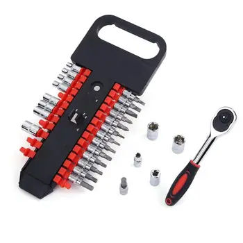 Socket Driver Bit Set Multi-functional Auto Car Repair Tool Kit Car Repair Tool 1/4 3/8 1/2 Hand Tools Accessaries
Socket Driver Bit Set Multi-functional Auto Car Repair Tool Kit Car Repair Tool 1/4 3/8 1/2 Hand Tools Accessaries