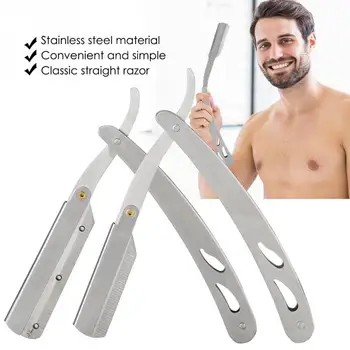 Barber Blade Razor Stainless Steel Salon Folding Shaving Hair Cutting Clipper Colorful Folding Shaving Razor Hair Removal Tools
Barber Blade Razor Stainless Steel Salon Folding Shaving Hair Cutting Clipper Colorful Folding Shaving Razor Hair Removal Tools