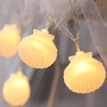10/20 Leds Seashells String Lights Fairy Lights Ocean Christmas Garlands Battery Operated Led String Lights Home Decoration
10/20 Leds Seashells String Lights Fairy Lights Ocean Christmas Garlands Battery Operated Led String Lights Home Decoration