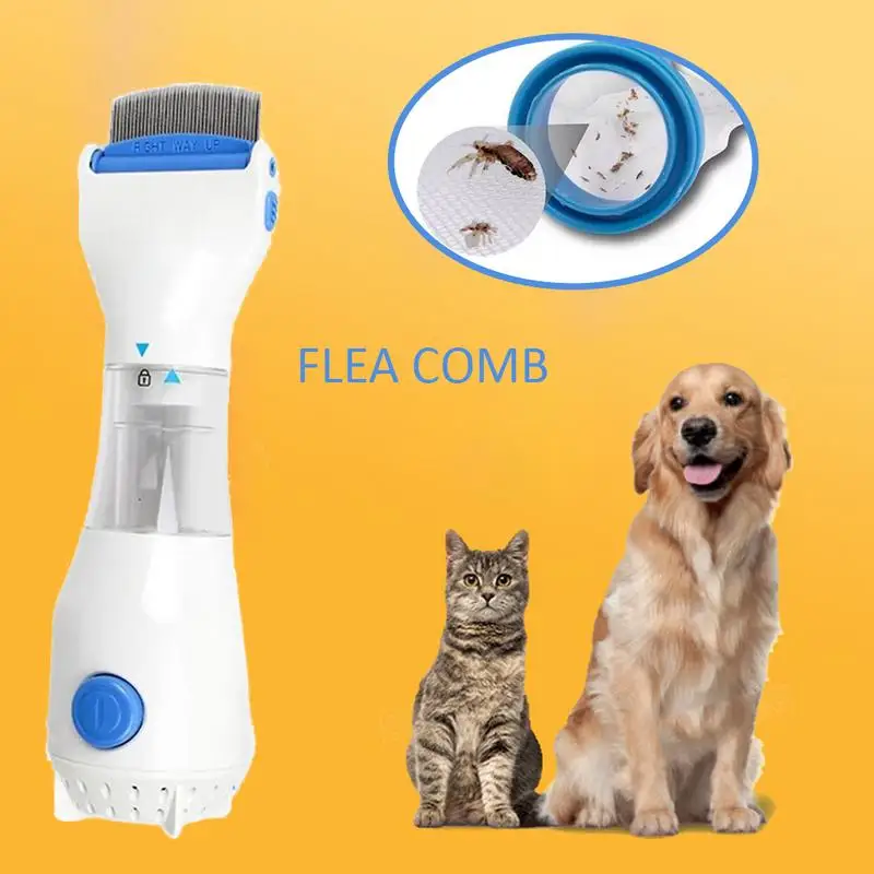 Pet Electric Lice Removal Comb 220V Lice Terminator Anti Flea Lice Cleaner Hair Cleaning Device for Dogs Pet Grooming Supplies
Pet Electric Lice Removal Comb 220V Lice Terminator Anti Flea Lice Cleaner Hair Cleaning Device for Dogs Pet Grooming Supplies