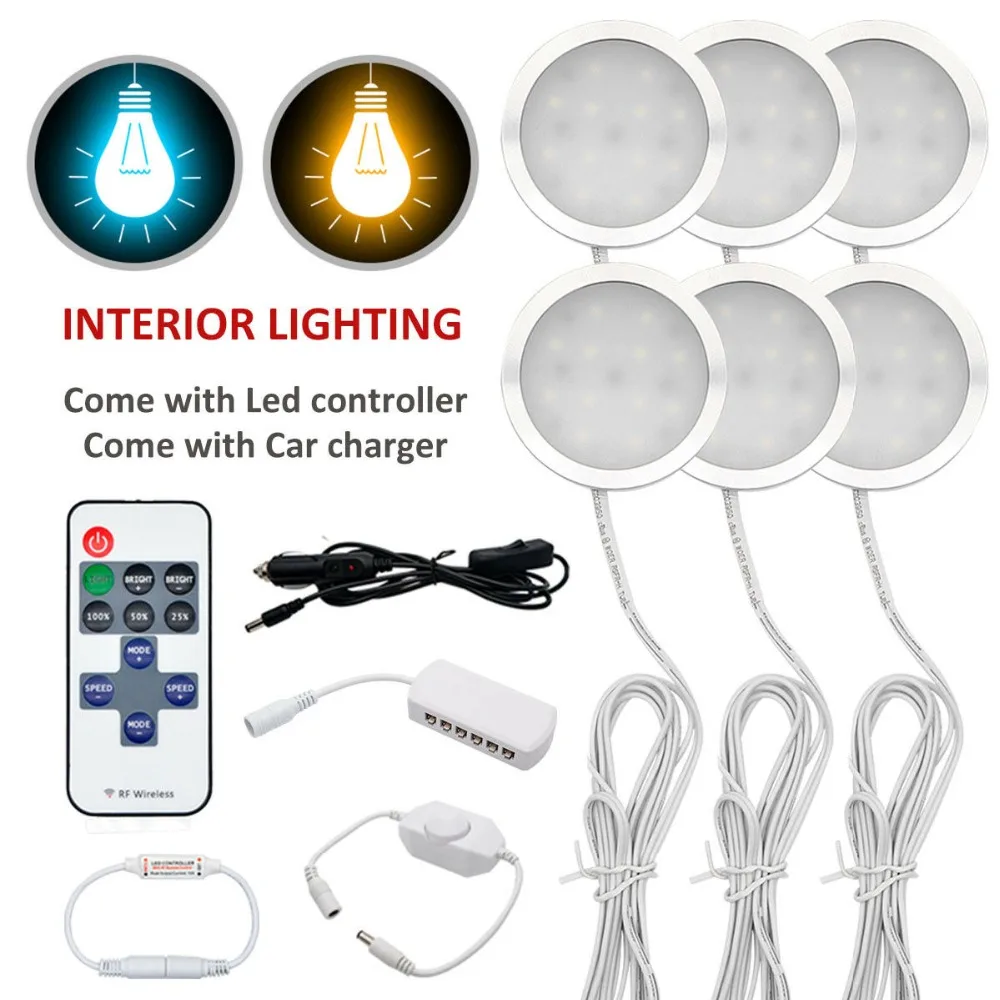 3000k 6X Warm Interior Dome lamp Led Controller Charger Car Caravan Camper Lights Great LED spot light
3000k 6X Warm Interior Dome lamp Led Controller Charger Car Caravan Camper Lights Great LED spot light