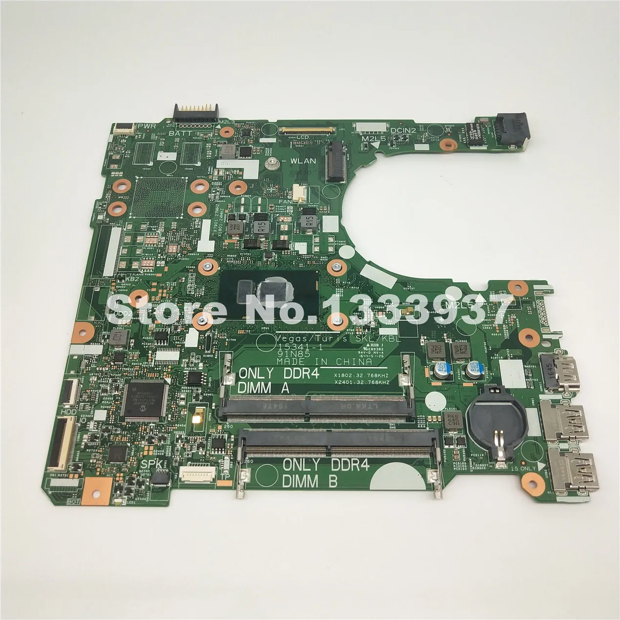 

FOR DELL Inspiron 15 3567 3467 Laptop motherboard With SR2UW I3-6006U 15341-1 91N85 mainboard CN-0NP4RY 0NP4RY NP4RY