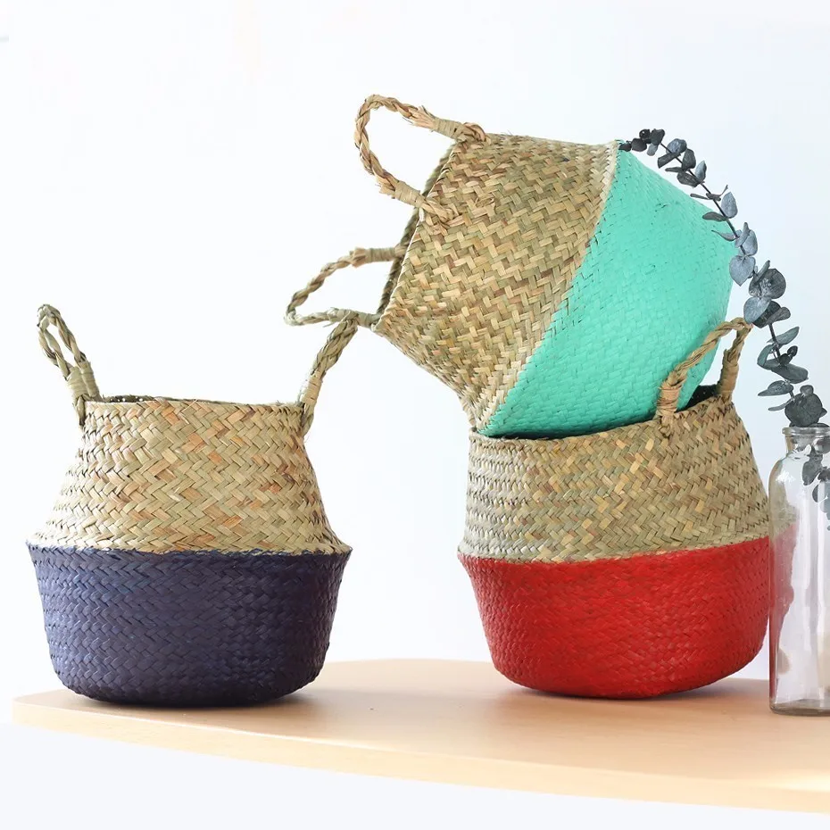 Rattan Basket Straw Basket Garden Foldable Flower Pot Hanging Wicker Storage Basket Woven Seagrass Basket Rattan Flower Vase
Rattan Basket Straw Basket Garden Foldable Flower Pot Hanging Wicker Storage Basket Woven Seagrass Basket Rattan Flower Vase