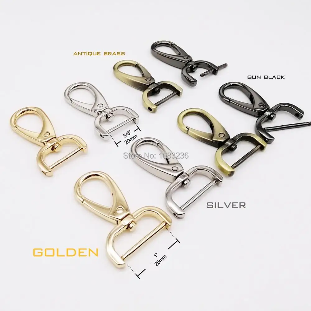 Metal Detachable Openable Swivel Leather Bag Handbag Shoulder Strap Belt Keyring Clasp Clip Buckle Dog Chain Collar Snap Trigger
Metal Detachable Openable Swivel Leather Bag Handbag Shoulder Strap Belt Keyring Clasp Clip Buckle Dog Chain Collar Snap Trigger
