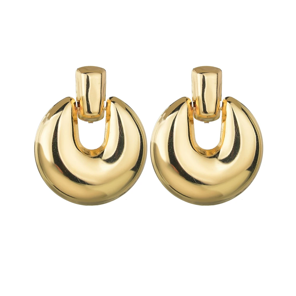 UAM Oversize Smooth Shining Gold Silver Rose Gold Color ZA Earrings For Women 2019 New Geometric Punk Jewelry For Party Gift
UAM Oversize Smooth Shining Gold Silver Rose Gold Color ZA Earrings For Women 2019 New Geometric Punk Jewelry For Party Gift