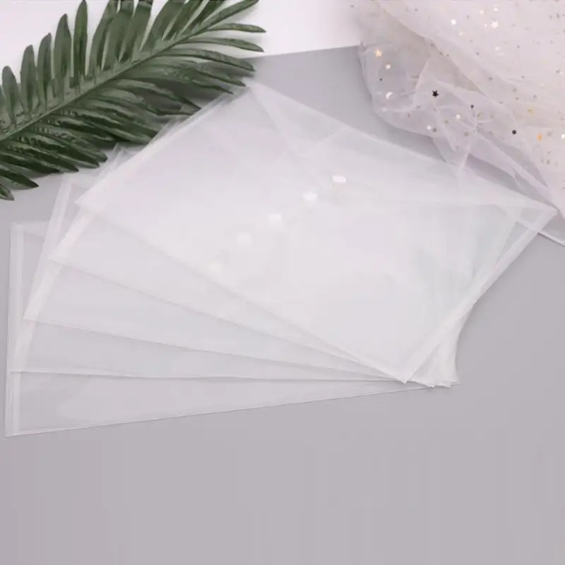 5PCS A4 Envelope Document Filing Bag File Holder with Snap Button Office Supplies Students Stationery Organizer storage bag
5PCS A4 Envelope Document Filing Bag File Holder with Snap Button Office Supplies Students Stationery Organizer storage bag