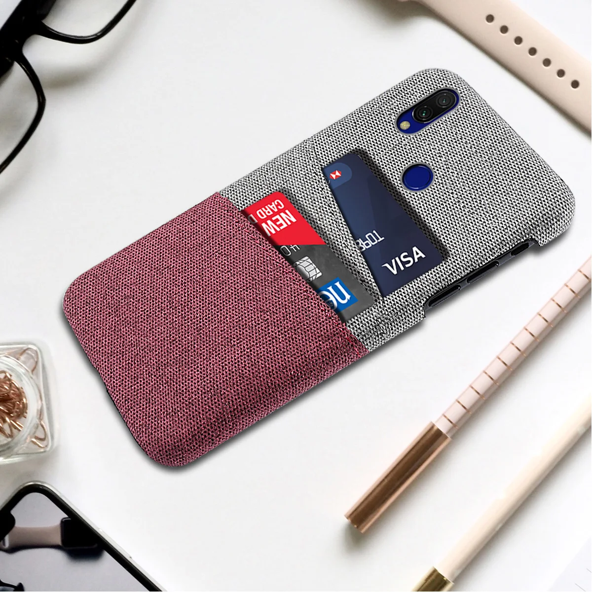 for Xiaomi Note 7 Pro Redmi 7 Case Slim Matte Fabric Back Hard PC Protective Cloth Cover Redmi Note 8 Pro Case Card Wallet
for Xiaomi Note 7 Pro Redmi 7 Case Slim Matte Fabric Back Hard PC Protective Cloth Cover Redmi Note 8 Pro Case Card Wallet